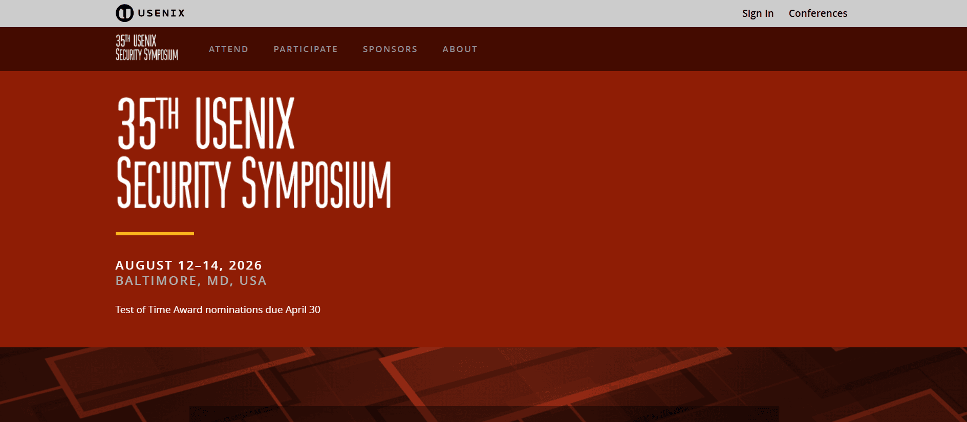 USENIX Security